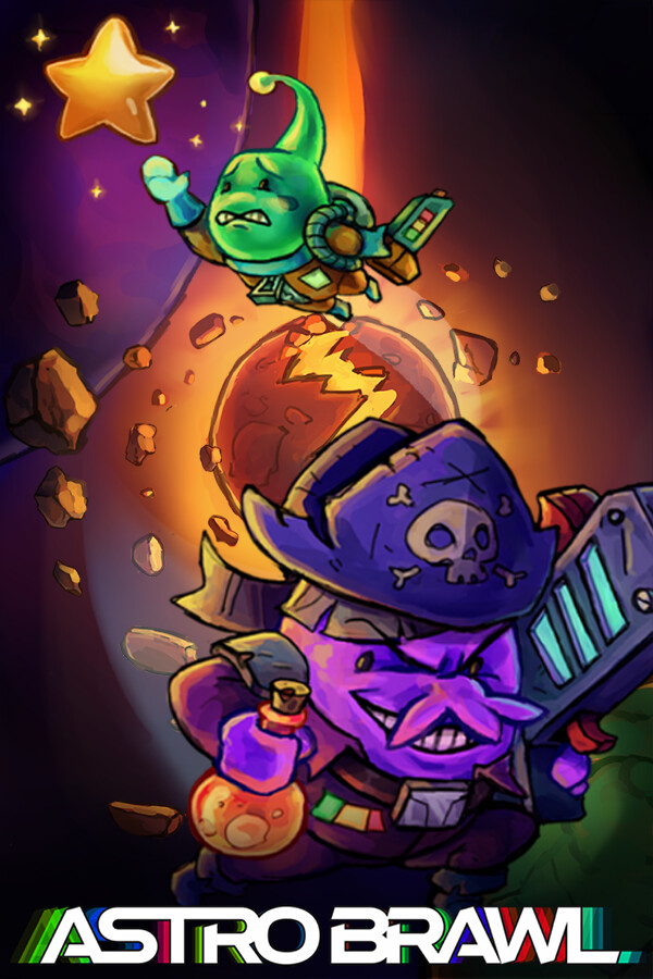 Steam portrait for AstroBrawl.