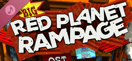 Big Red Planet Rampage Soundtrack and BBQ cover art