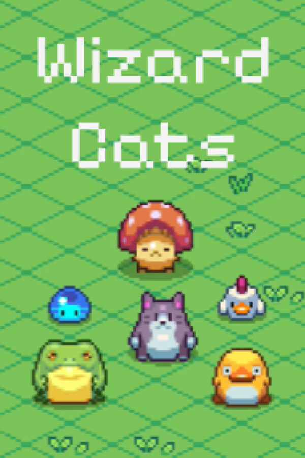 Steam portrait for Wizard Cats.