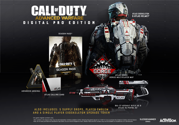 Call of Duty: Advanced Warfare (Atlas Limited Edition) for