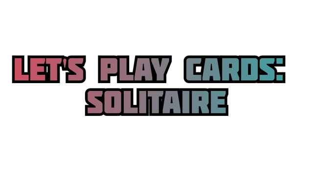 Let's play Cards Solitaire Logo