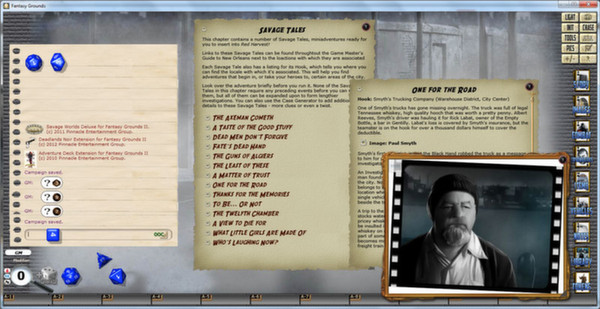 Скриншот из Fantasy Grounds - Deadlands Noir