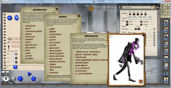 Скриншот из Fantasy Grounds - Deadlands Noir
