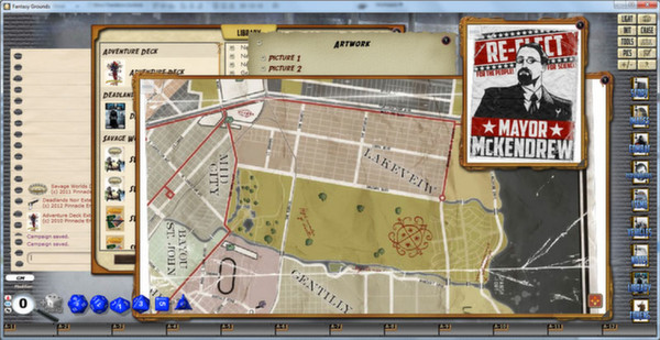 Скриншот из Fantasy Grounds - Deadlands Noir