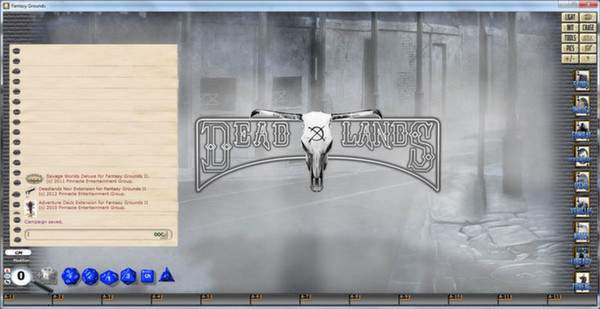 Скриншот из Fantasy Grounds - Deadlands Noir