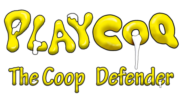 PlayCOQ: The Coop Defender Logo