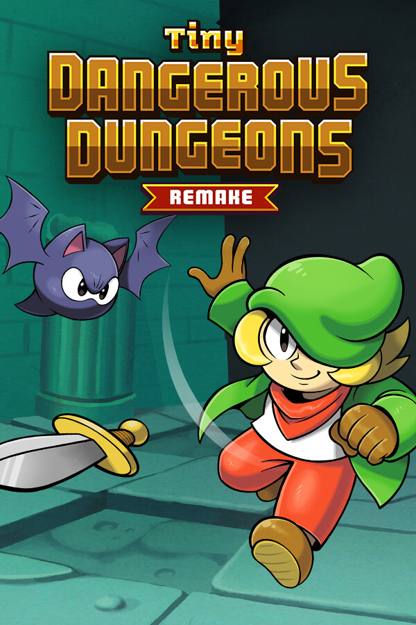 Steam portrait for Tiny Dangerous Dungeons Remake.