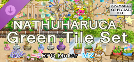 RPG Maker MZ - NATHUHARUCA Green Tilesets cover art