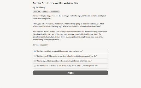 Mecha Ace game for Linux 1