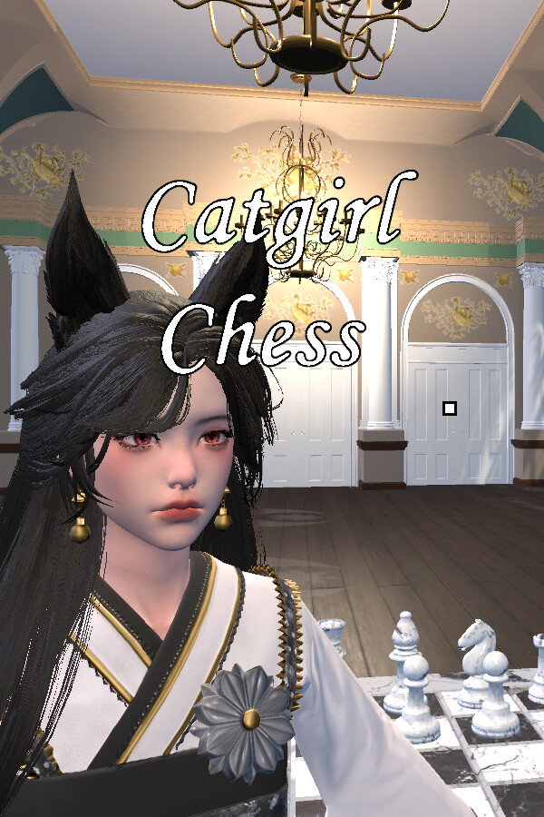 Steam portrait for Catgirl Chess.