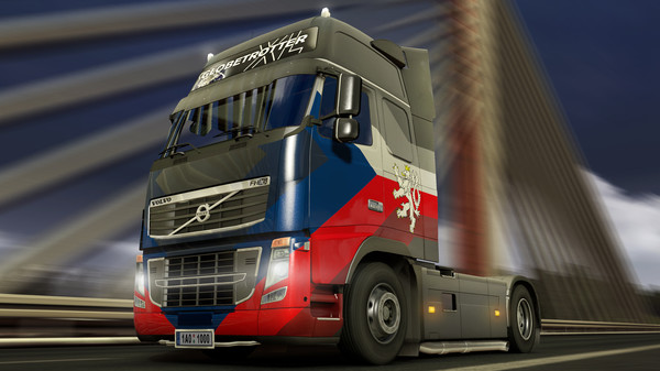 Скриншот из Euro Truck Simulator 2 - Czech Paint Jobs Pack