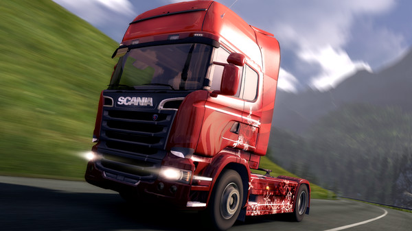 Скриншот из Euro Truck Simulator 2 - Christmas Paint Jobs Pack