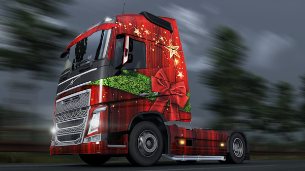 Скриншот из Euro Truck Simulator 2 - Christmas Paint Jobs Pack