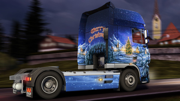 Скриншот из Euro Truck Simulator 2 - Christmas Paint Jobs Pack