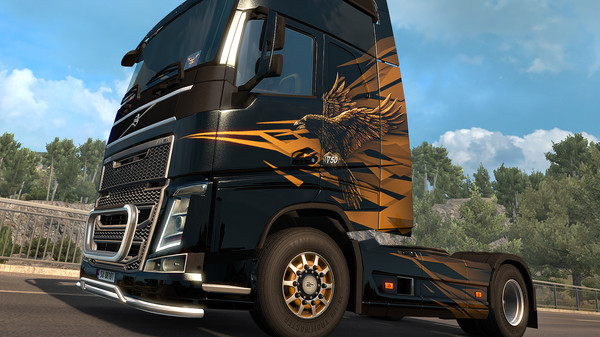 Скриншот из Euro Truck Simulator 2 - Raven Truck Design Pack