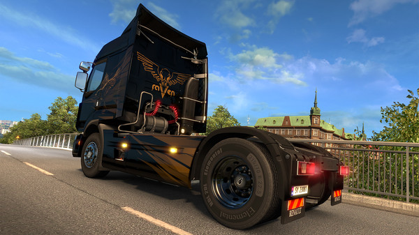 Скриншот из Euro Truck Simulator 2 - Raven Truck Design Pack