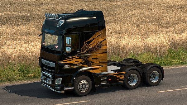 Скриншот из Euro Truck Simulator 2 - Raven Truck Design Pack