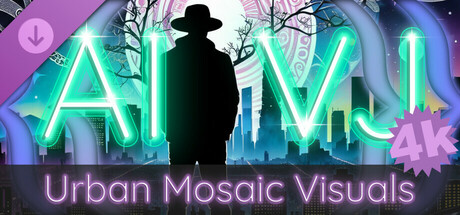 AI-VJ - Urban Mosaic 4k Visuals cover art