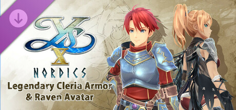 Ys X: Nordics - Legendary Cleria Armor & Raven Avatar cover art