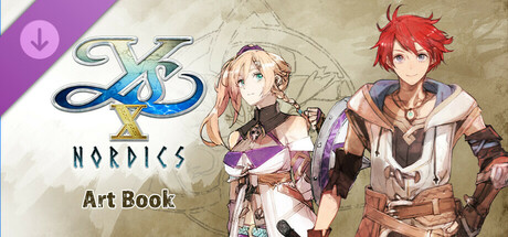 Ys X: Nordics - Art Book cover art