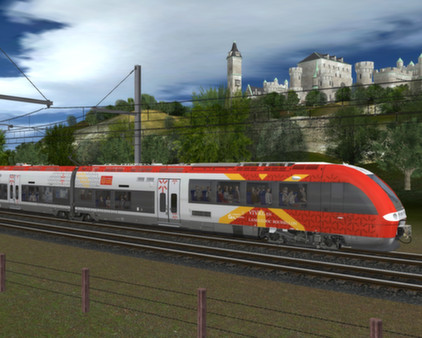 Скриншот из Trainz Simulator 12 DLC: SNCF - AGC Languedoc