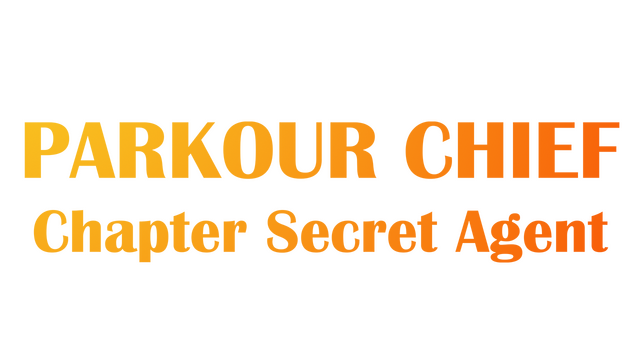 Parkour Chief: Chapter Secret Agent Logo