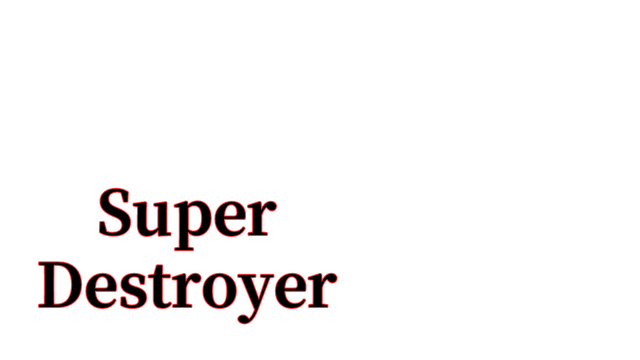 Super Destroyer Logo