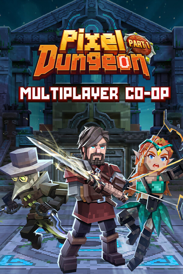 Steam portrait for Pixel Dungeon VR: Prologue.