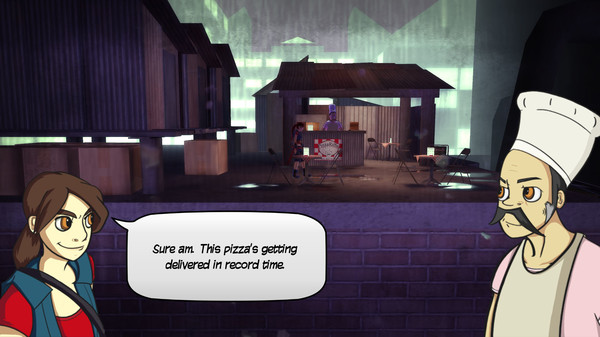 Скриншот из Ninja Pizza Girl