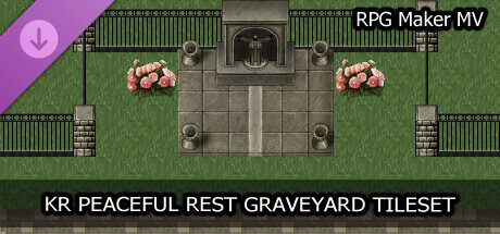 RPG Maker MV - KR Peaceful Rest Graveyard Tileset cover art