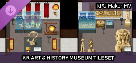 RPG Maker MV - KR Art and History Museum Tileset cover art