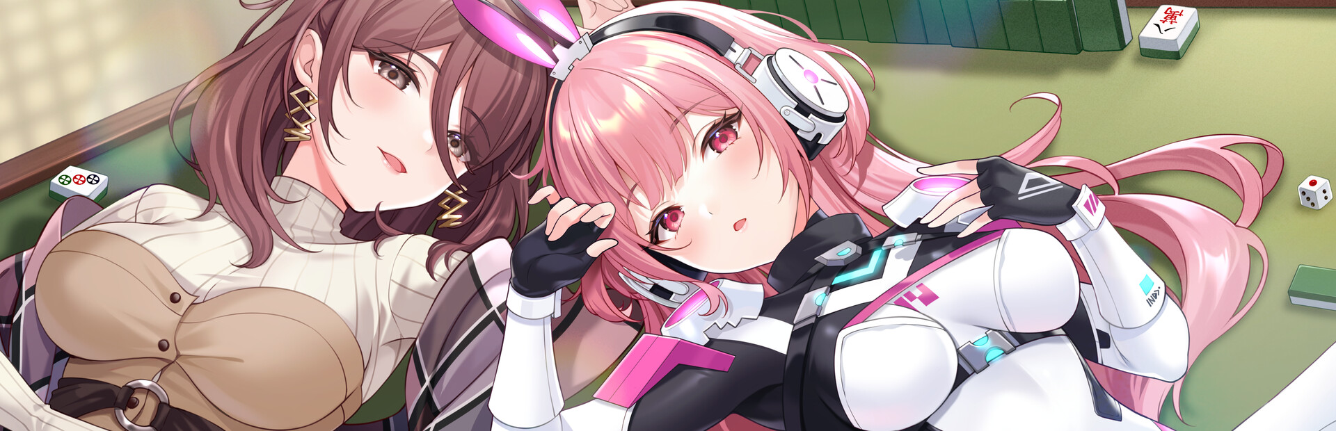 少女 X 愛 X 麻將 Hero Image