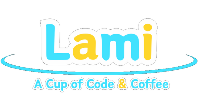 Lami: A Cup of Code and Coffee Logo