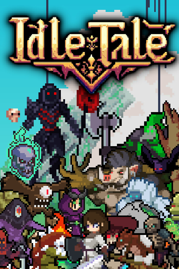 Steam portrait for IdleTale.