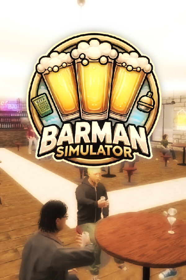 Steam portrait for Barman Simulator.