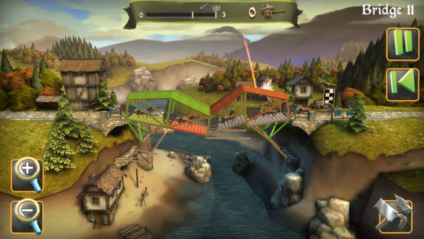 Скриншот из Bridge Constructor Medieval