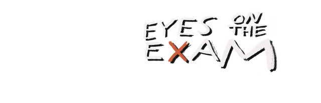 EYES ON THE EXAM Logo