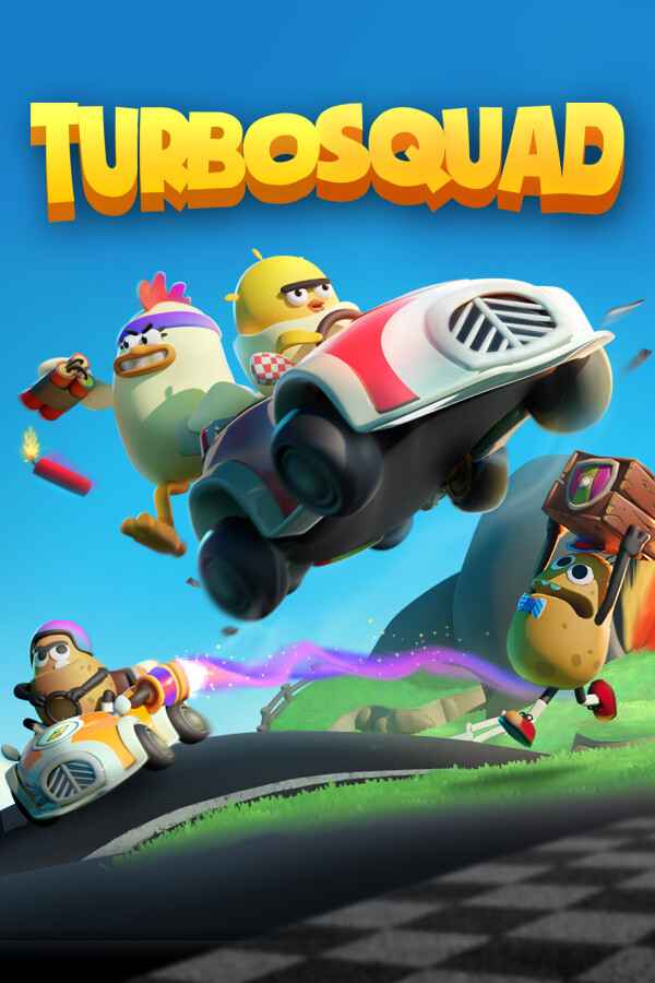 Steam portrait for TurboSquad.