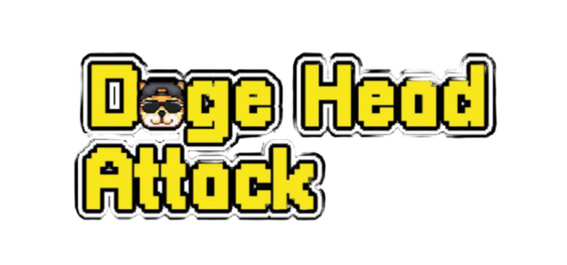Doge Head Attack Logo