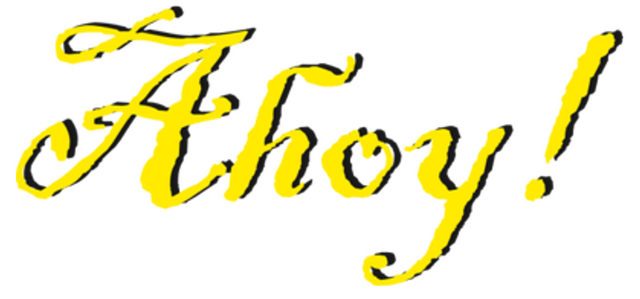 Ahoy! Logo