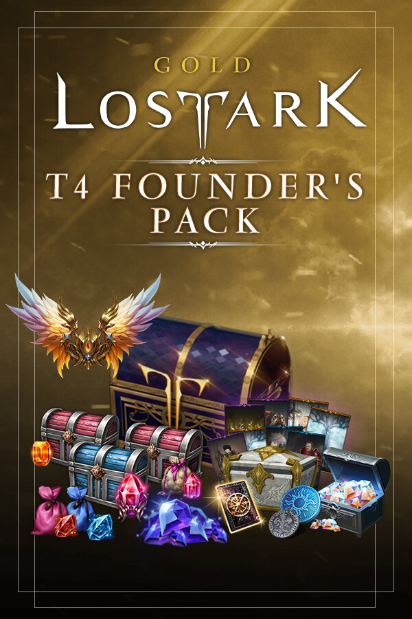 Steam portrait for Lost Ark: T4 Founder's Gold Pack.