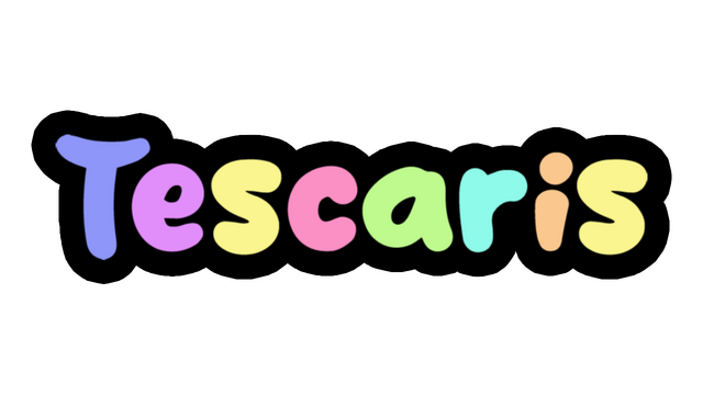Tescaris  -  A Soothing Cute Puzzle Game Logo