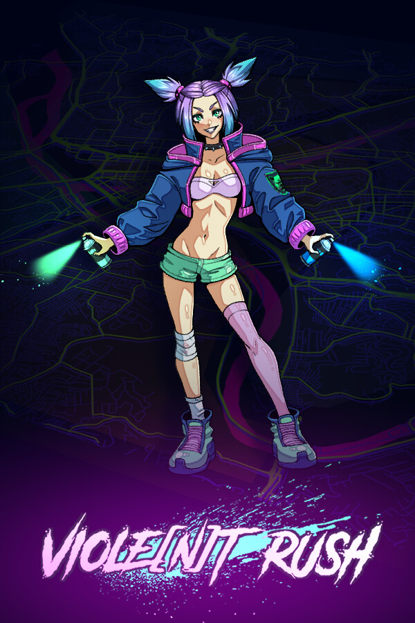 Steam portrait for VIOLENT RUSH.