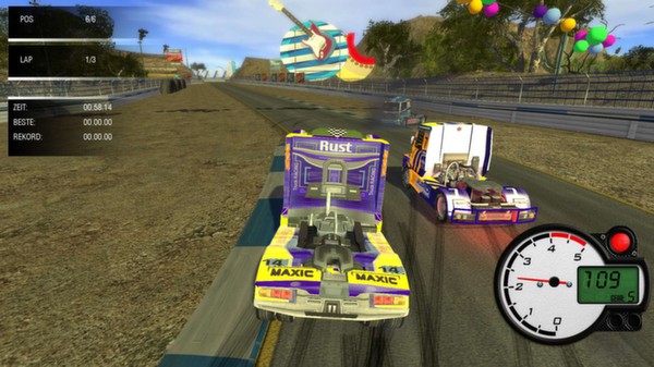 World Truck Racing game for Linux 1