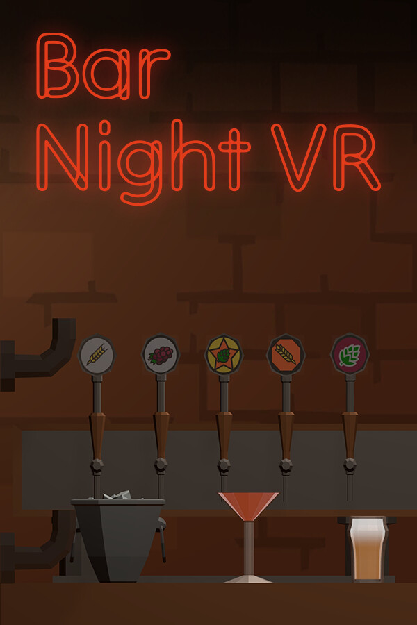 Steam portrait for Bar Night VR.