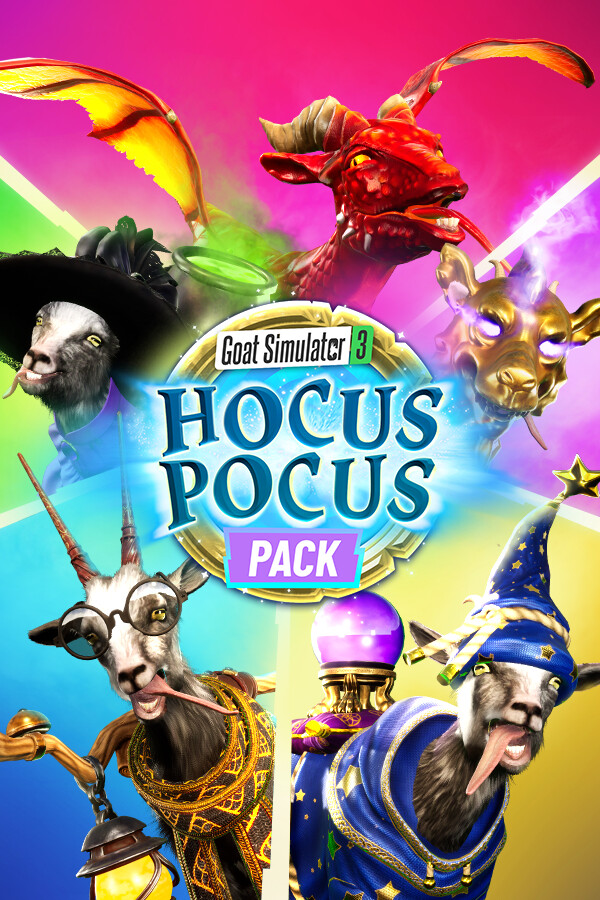 Steam portrait for Goat Simulator 3 - Hocus Pocus Pack.