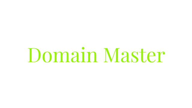 Domain Master Logo