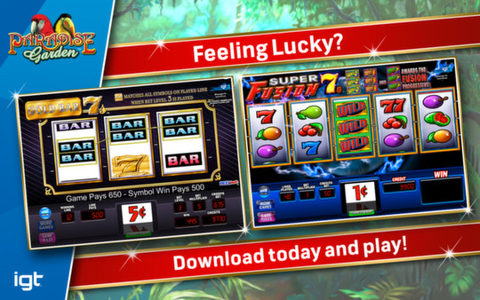 Скриншот из IGT Slots Paradise Garden