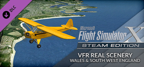 FSX: Steam Edition - VFR Real Scenery Vol. 3 (Wales & SW England) cover art