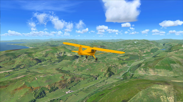 Скриншот из FSX: Steam Edition - VFR Real Scenery Vol. 3 (Wales &amp; SW England)